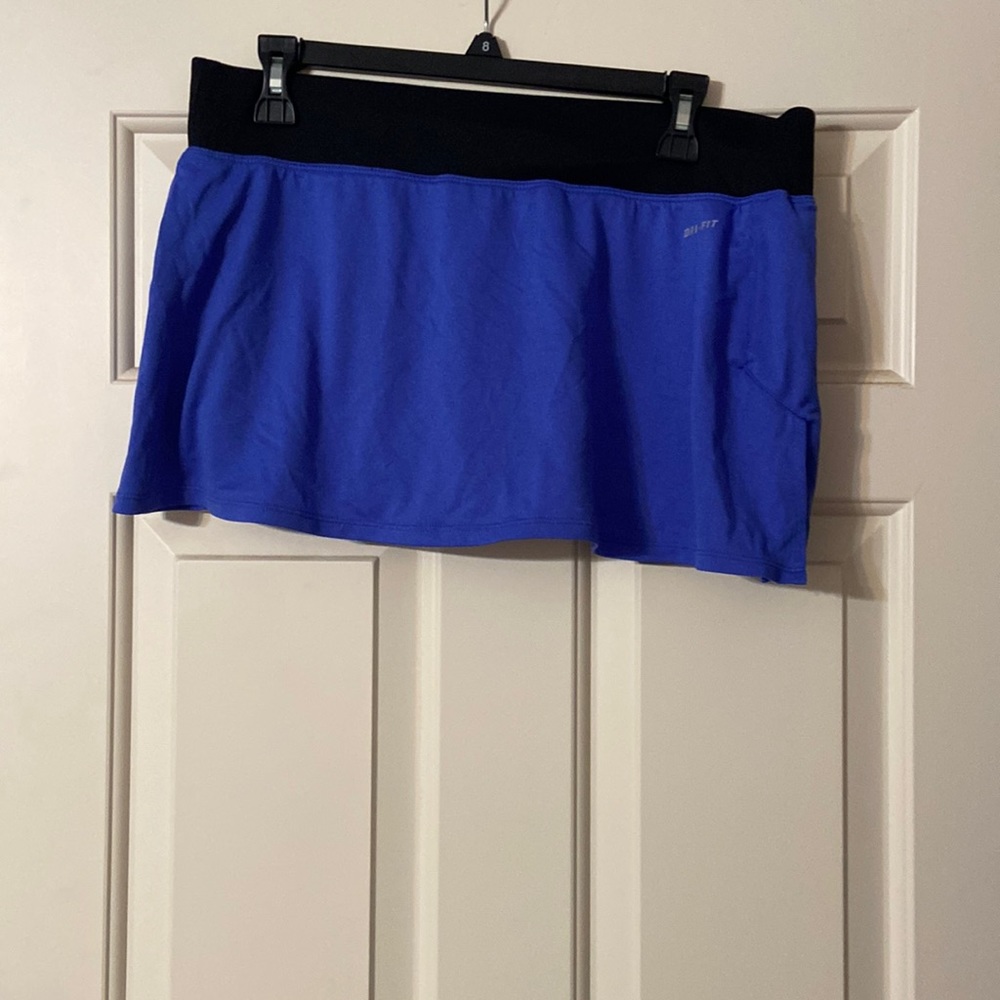 Nike Black/Purple Athletic Skirt